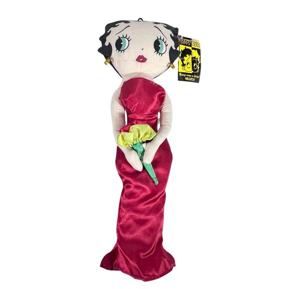 Vintage Betty Boop Plush Dolls Lot Of 10 Christmas Cowgirl Red Pink Dress Groovy - Picture 8 of 16